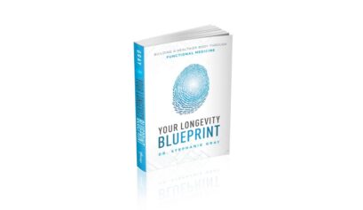 Your Longevity Blueprint kitabı kapak görseli – fonksiyonel tıp ve sağlıklı uzun yaşam rehberi