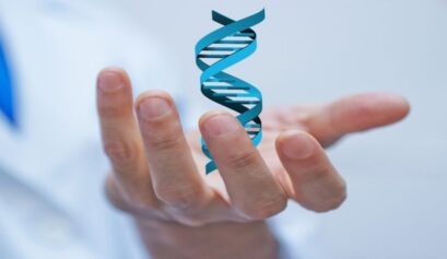 Epigenetik Test ile gen aktivitesi ve biyolojik yaş analizini gösteren sağlık değerlendirme görseli.