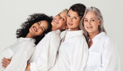 Information Theory of Aging ve epigenetik bilgi kaybının yaşlanma üzerindeki etkisini açıklayan bilimsel şema.