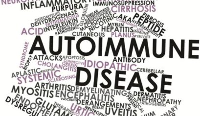 Otoimmün hastalıklarda kür ve bağışıklık sisteminin yeniden programlanmasını anlatan tıbbi illüstrasyon.