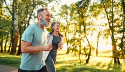 Healthspan ve Lifespan kavramlarını gösteren sağlıklı yaşlanma ve uzun yaşam infografiği.