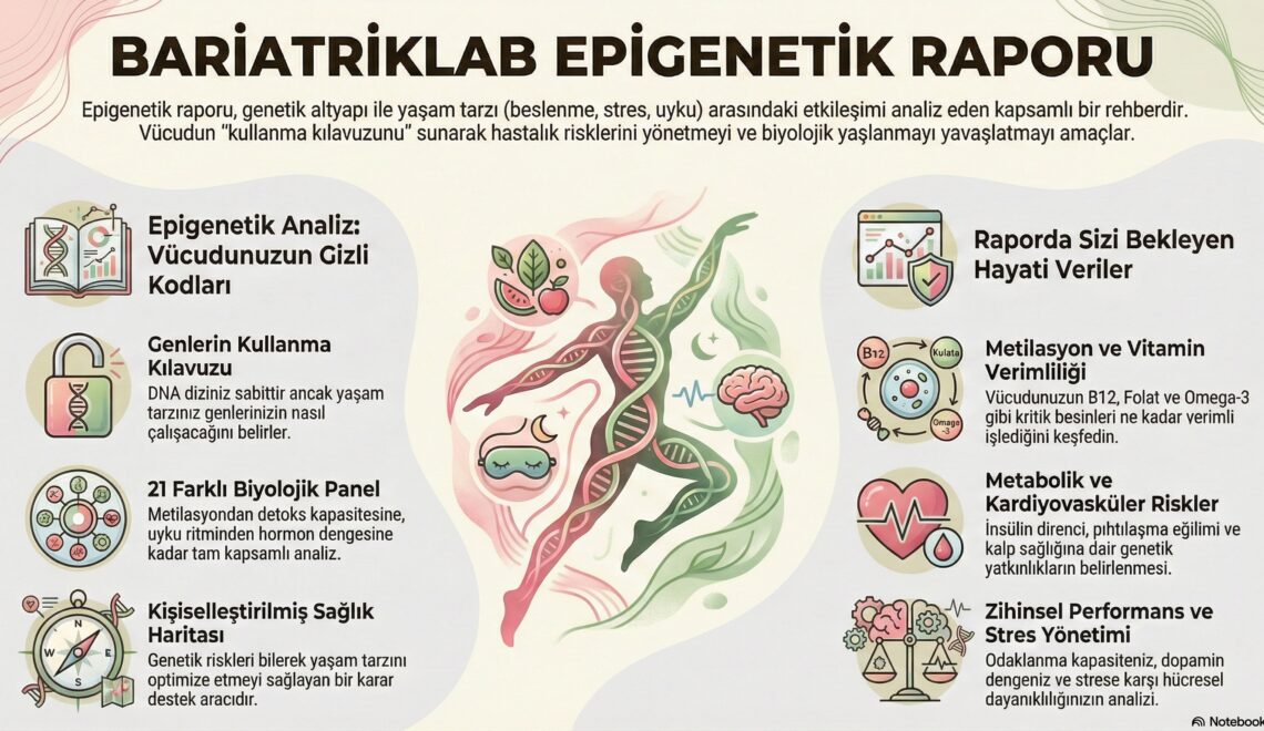 Epigenetik Test: BariatrikLab Paneli ile Kişisel Longevity Yol Haritanız