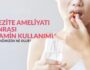 Obezite ameliyatı sonrası vitamin ve mineral takviyesi kullanan hasta